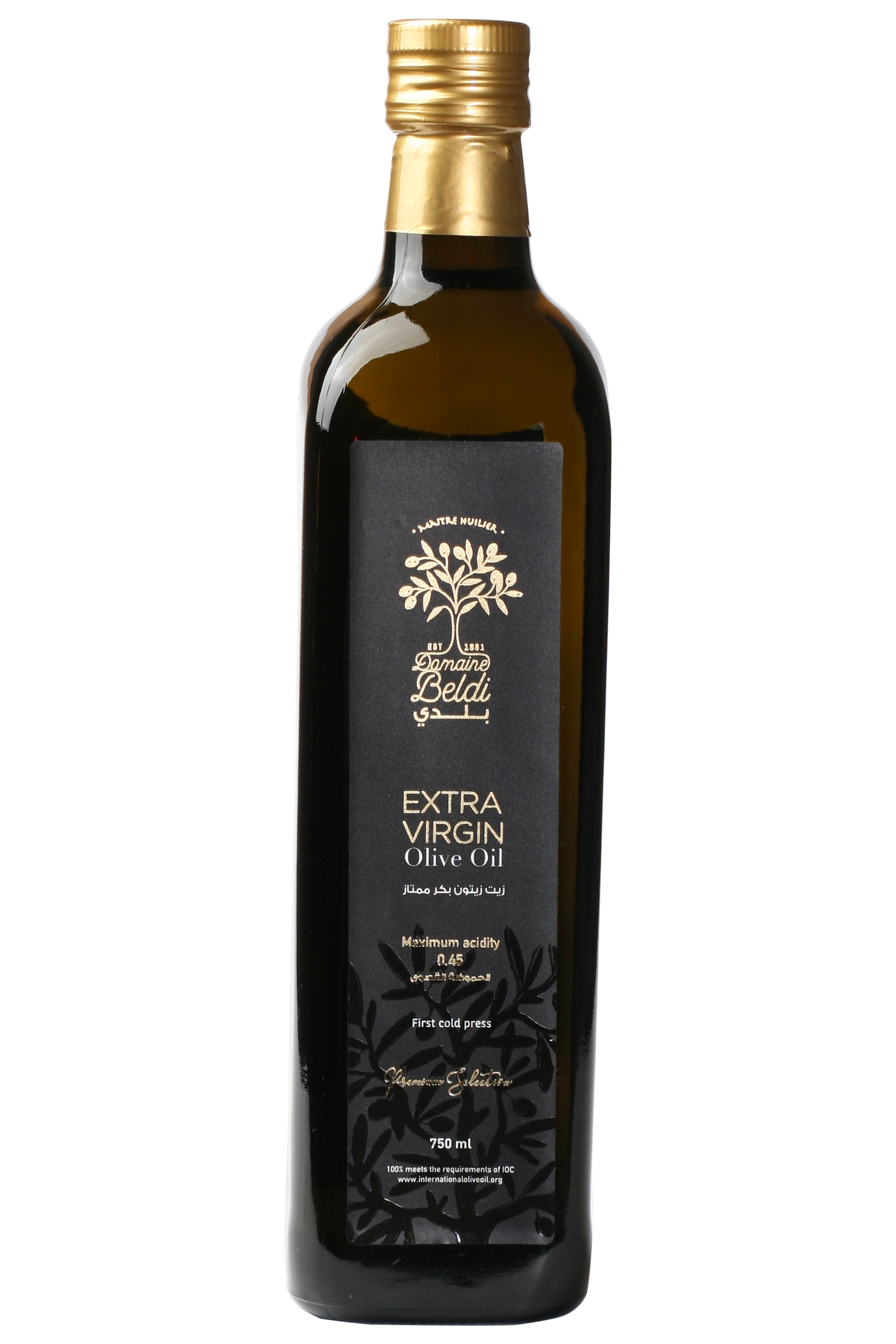 Масло оливковое Extra Virgin Olive Oil (EVOO) 750 мл